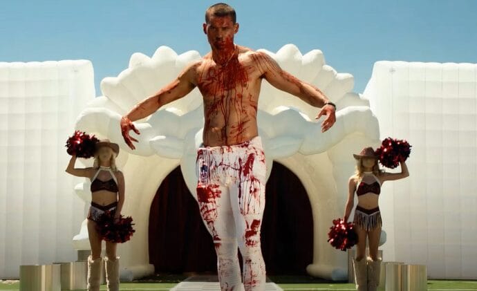 Him, directed by Justin Tipping. IMAGE: Universal