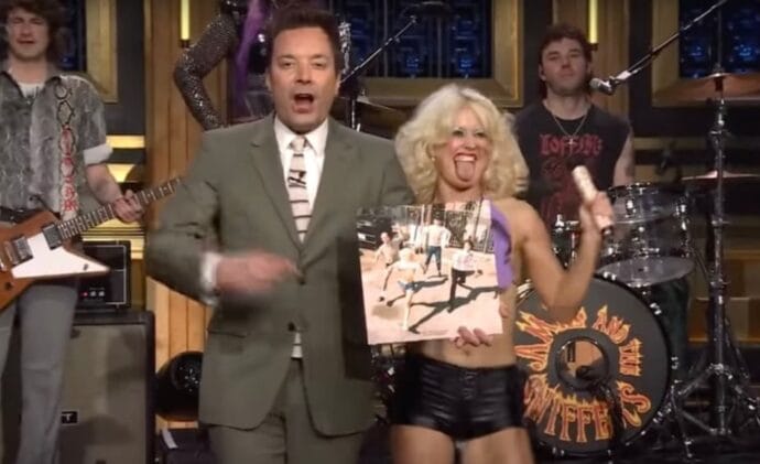 Amyl and the Sniffers Bring Aussie Punk Mayhem to Jimmy Fallon