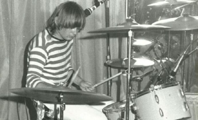 James Baker in the Scientists circa '79-80 IMAGE: supplied