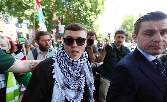 Kneecap Turn Court Date Into a Protest Party