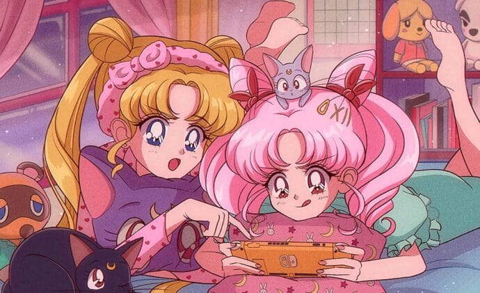 Sailor Moon, one of many series being consumed by Netflix anime fans. I assume - I didn't check. IMAGE: Toei