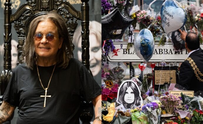 Ozzy Osbourne Floral Tributes Will Be Mulched And Scattered On His Grave