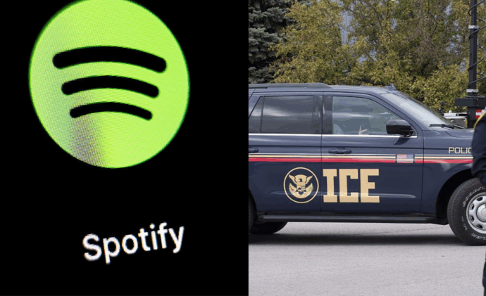 Spotify Users Furious As Music Streamer Airs ICE Recruitment Ads On Platform