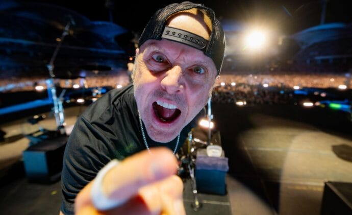 Metallica performs at Adelaide Oval