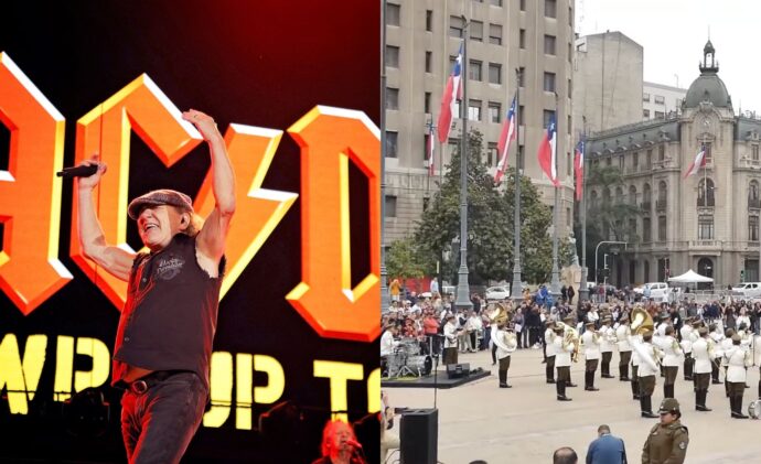 AC/DC Classics Shake Up Chile’s Changing of the Guard Ceremony