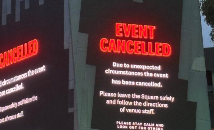 Amyl and the Sniffers event cancelled