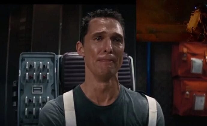Matthew McConaughey in Interstellar IMAGE: Warner