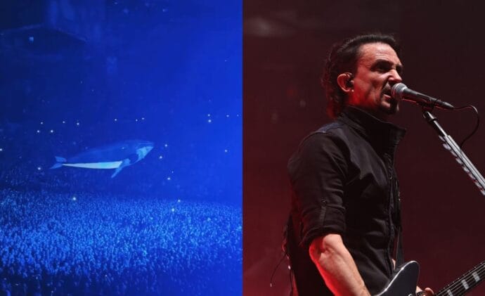 Gojira Send a Giant Inflatable Whale Soaring Over Paris Crowd During ‘Flying Whales’