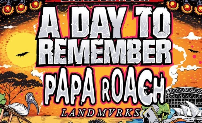 A Day To Remember And Papa Roach Announce 2026 Australian Tour