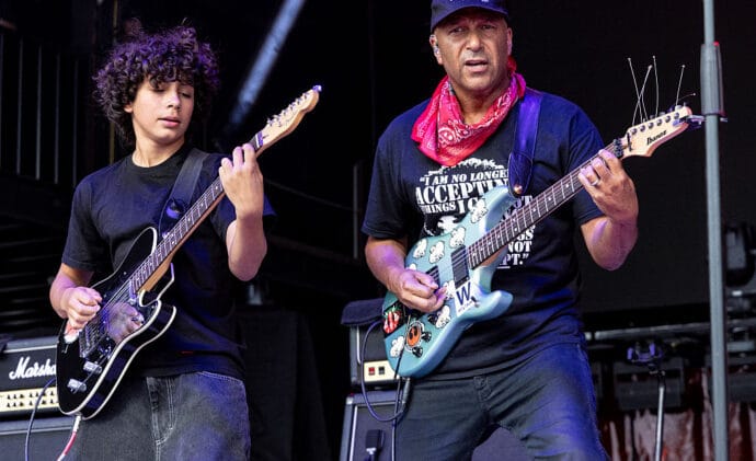 Roman Morello | Tom Morello - Photo by Gary Miller (Getty Images)
