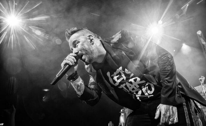 Adam Gontier of Three Days Grace | Photo - Frank Hoensch (Redferns)