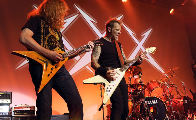 Dave Mustaine last conversation James Hetfield