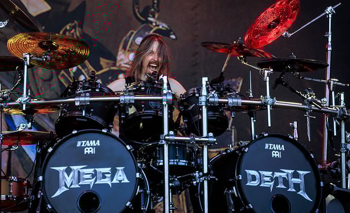 Dirk Verbeuren from Megadeth | Photo by Per Ole Hagen (Redferns)