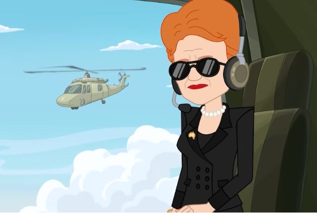 Pauline Hanson iTunes chart song