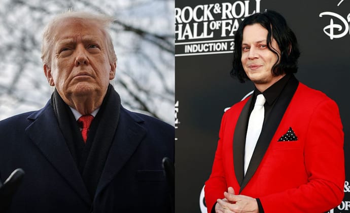 Jack White mocks Donald Trump
