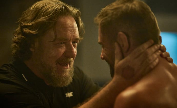 Russell Crowe and Daniel MacPherson in Beast IMAGE: Rialto Distribution