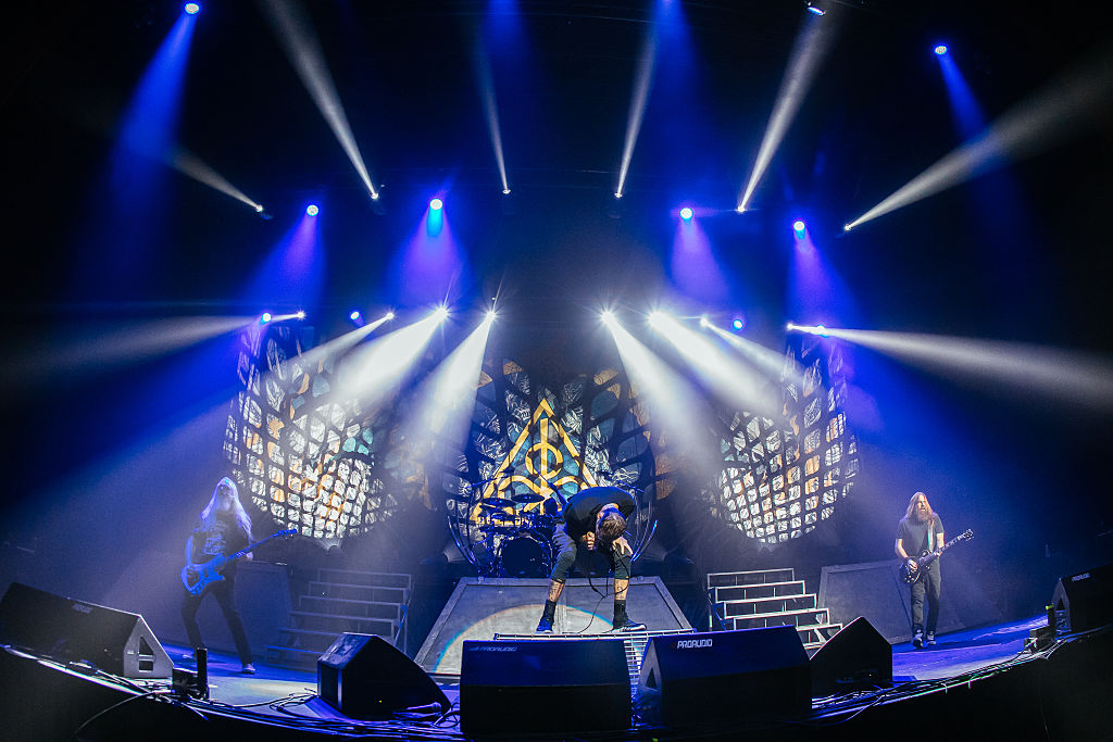 Lamb Of God Dixxon flannel | Photo by Medios y Media/Getty Images