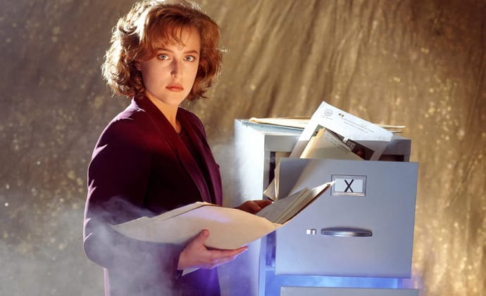 Gillian Anderson in The X-Files IMAGE: 20th Century Television