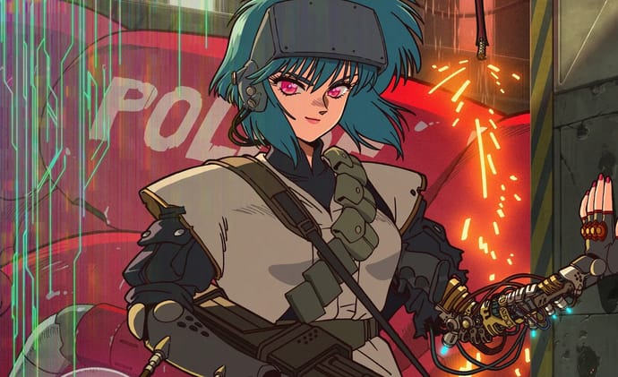 The Ghost In The Shell IMAGE: Prime Video