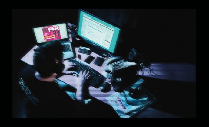 Late-night screen time