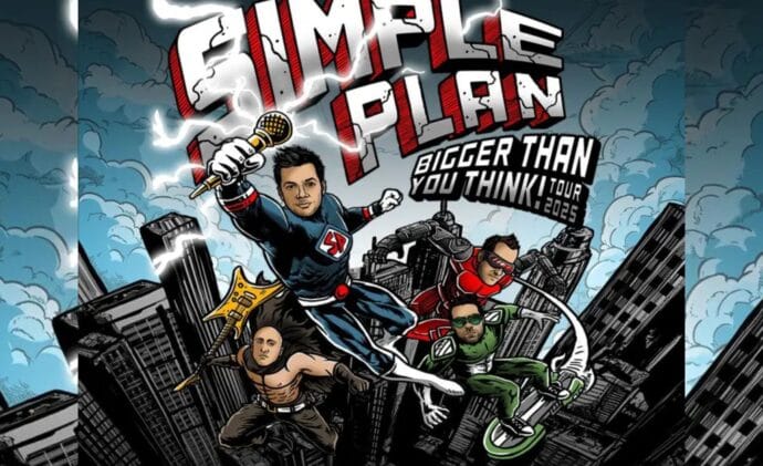 Simple Plan Announce ‘Bigger Than You Think!’ 25th Anniversary U.S. Tour With Bowling For Soup And More