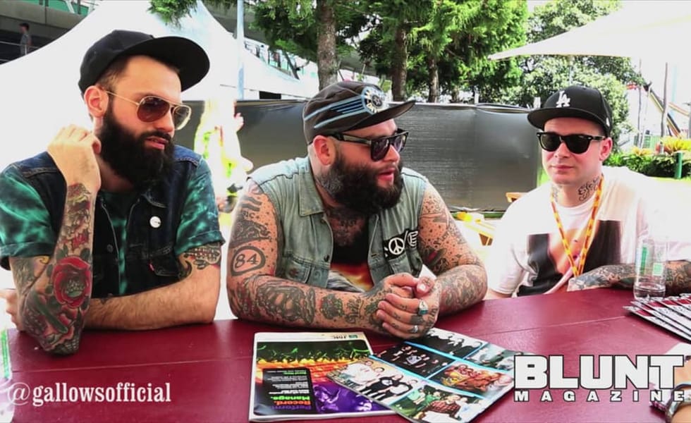 BLUNT TV: Gallows at Soundwave 2013