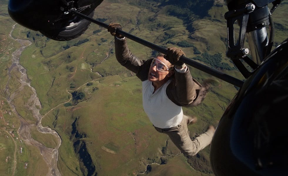 Tom Cruise vs a biplane in Mission: Impossible - The Final Reckoning.