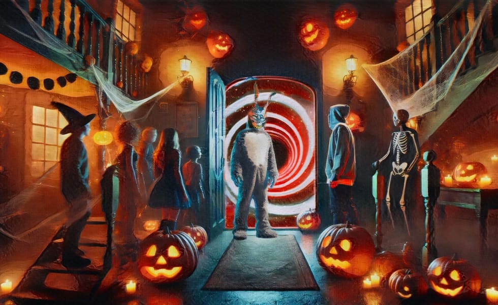 Donnie Darko Halloween House Party. Image supplied.