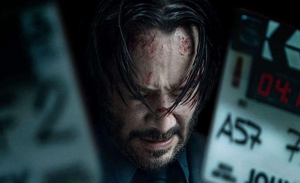 Keanu Reeves as John Wick in the Wick is Pain documentary. IMAGE: Lionsgate