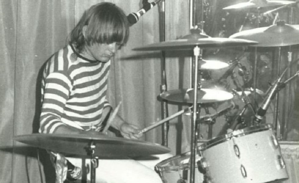 James Baker in the Scientists circa '79-80 IMAGE: supplied