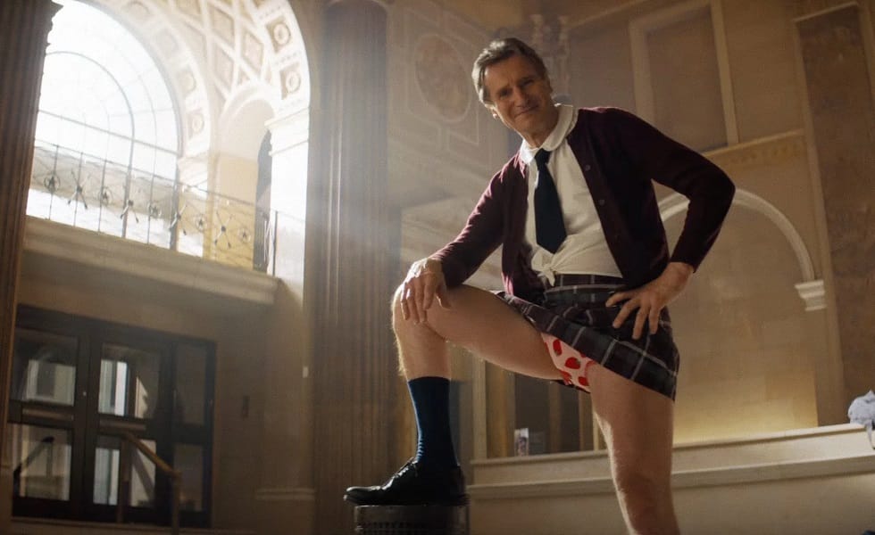 Liam Neeson in The Naked Gun IMAGE: Paramount