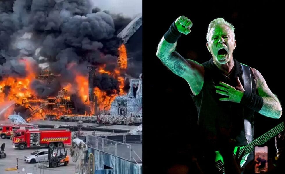 Tomorrowland Main Stage Destroyed By Fire, Metallica Stage Flown In To Save Festival