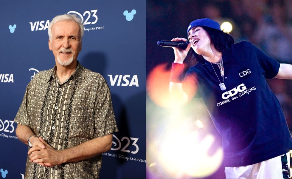 ANAHEIM, CALIFORNIA - AUGUST 09: James Cameron at D23: The Ultimate Disney Fan Event in Anaheim, California on August 09, 2024. (Photo by Rodin Eckenroth/Getty Images for Disney) LONDON, ENGLAND - JULY 10: Billie Eilish performs on stage at The O2 Arena on July 10, 2025 in London, England. (Photo by Gareth Cattermole/Getty Images for Live Nation)
