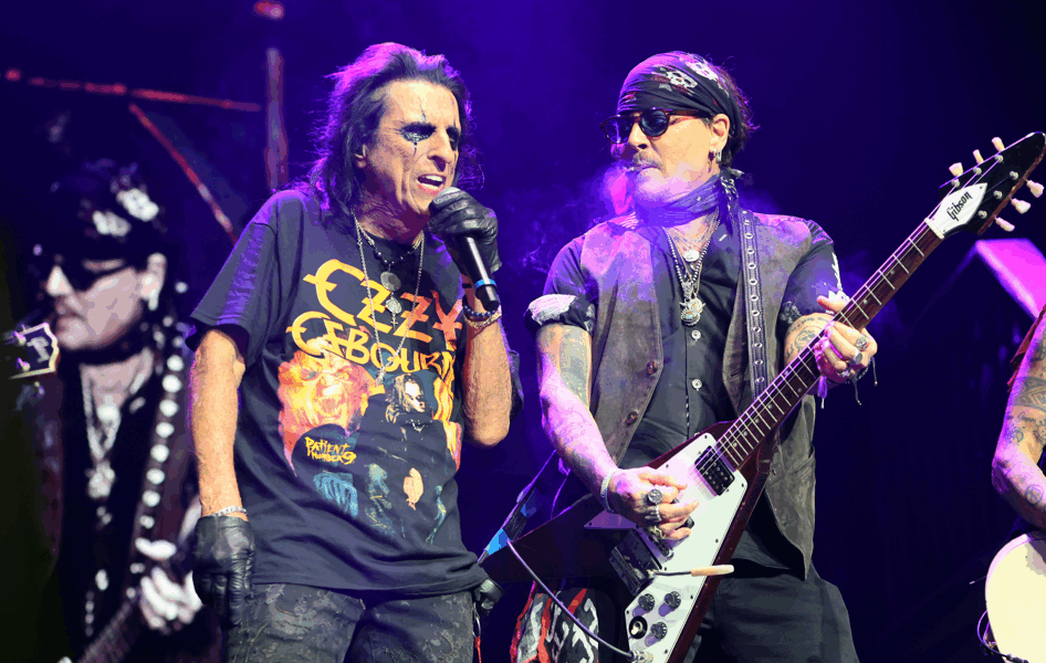 Alice Cooper and Johnny Depp Perform ‘Paranoid’ in Tribute to Ozzy Osbourne