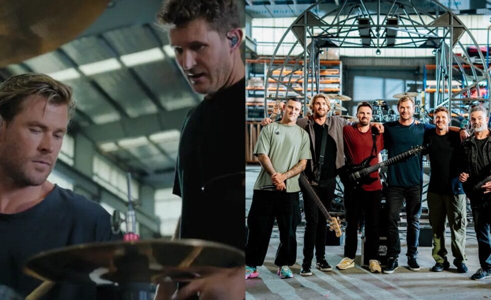 Parkway Drive’s Ben Gordon Taught Chris Hemsworth Drums For Limitless Episode