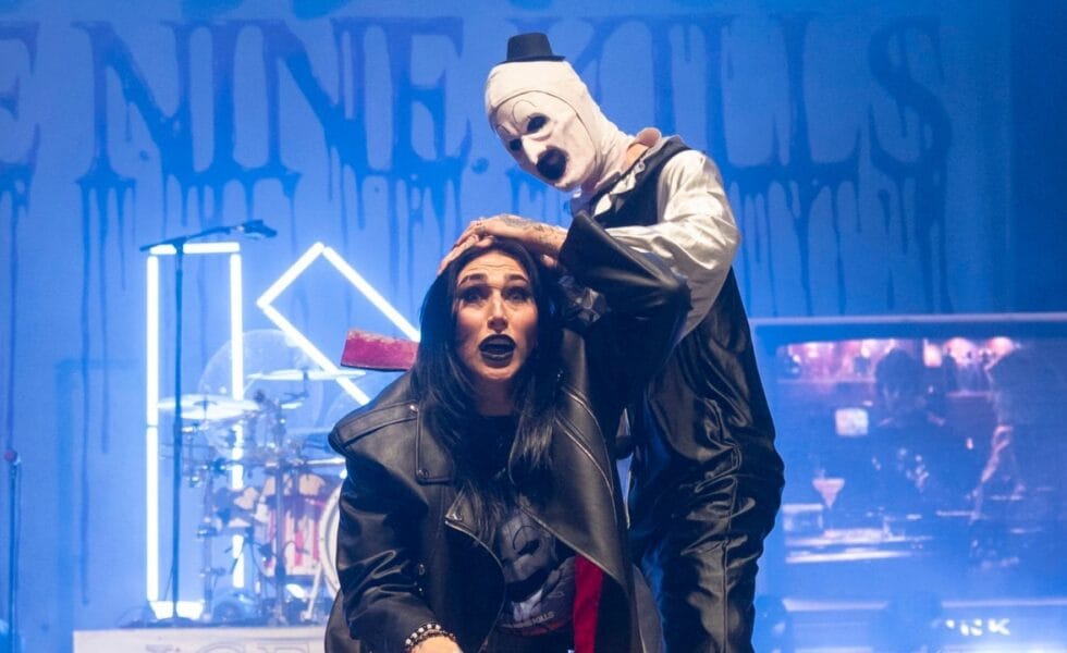 Watch Rhea Ripley Join Ice Nine Kills On Stage, Get 'Killed' By Art The Clown