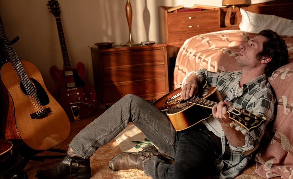 Jeremy Allen White as Bruce Springsteen in 20th Century Studios' SPRINGSTEEN: DELIVER ME FROM NOWHERE. Photo by Macall Polay. © 2025 20th Century Studios. All Rights Reserved. IMAGE: SXSW Sydney