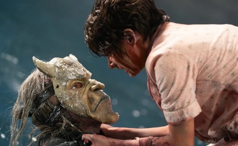 Ethan Hawke and Madeleine McGraw in Black Phone 2 IMAGE: Universal