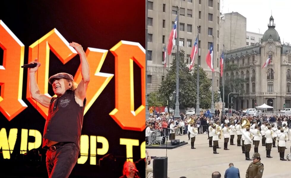 AC/DC Classics Shake Up Chile’s Changing of the Guard Ceremony