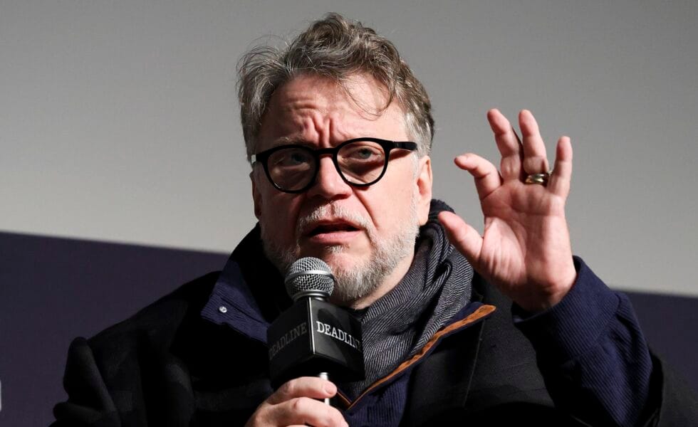 Guillermo del Toro speaks on a panel at Deadline Contenders Film: Los Angeles held at the Directors Guild of America on November 15, 2025 in Los Angeles, California. (Photo by Jesse Grant/Deadline via Getty Images)