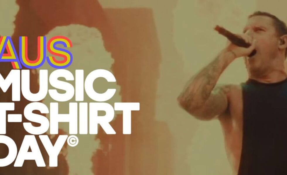 Aus Music T-Shirt Day | Photo credit - Aus Music Shirt website