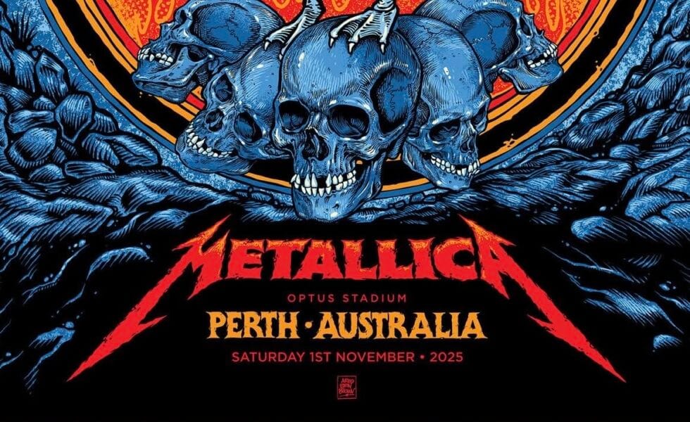Metallica Perth Poster