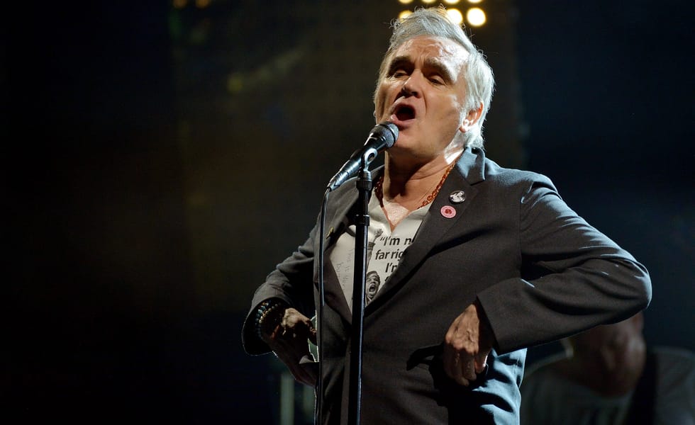 Morrissey IMAGE: Jim Dyson/Getty Images