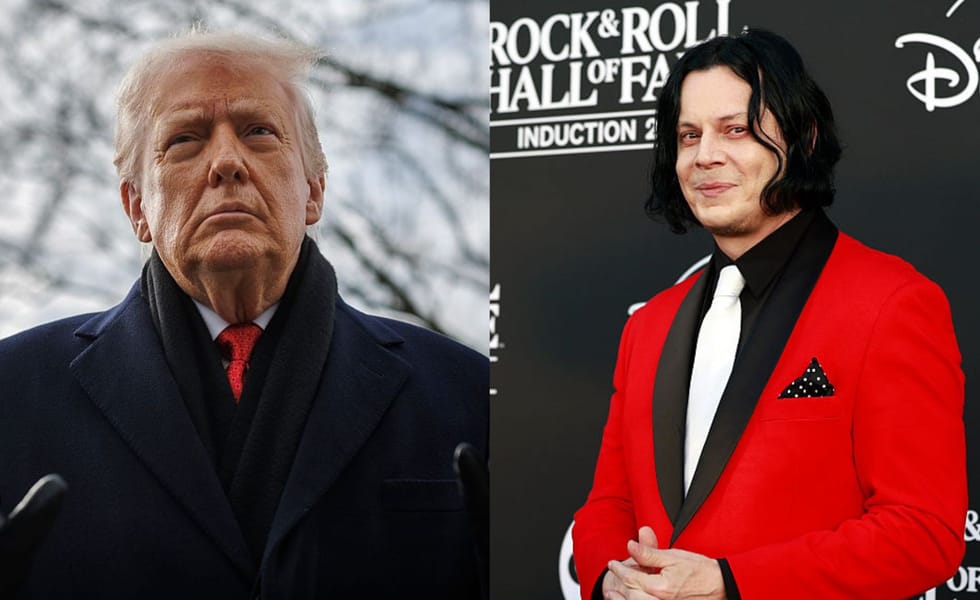 Jack White mocks Donald Trump