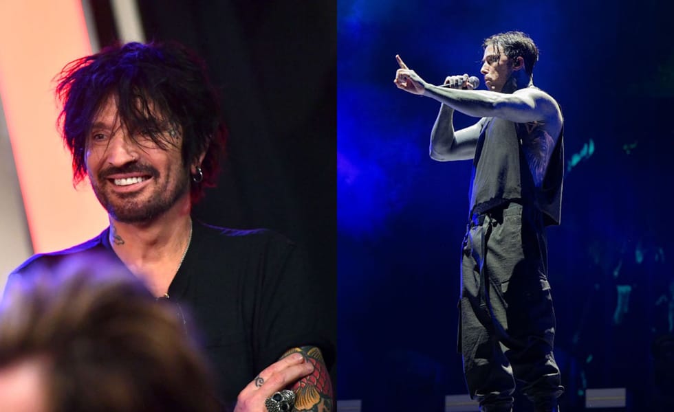 Tommy Lee | Photo Emma McIntyre (Getty Images) | Ronnie Radke | Photo - Scott Dudelson (Getty Images)