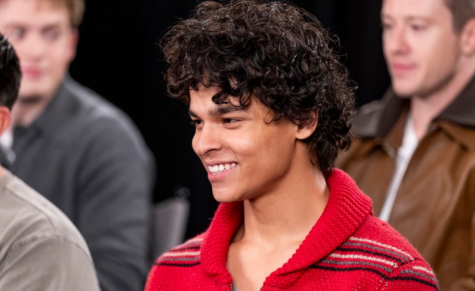 WEST HOLLYWOOD, CALIFORNIA - MARCH 28: (L-R) Kit Connor, D’Pharaoh Woon-A-Tai and Joseph Quinn attend 'Mike Muse hosts a SiriusXM special with the cast of "Warfare" at The London West Hollywood at Beverly Hills on March 28, 2025 in West Hollywood, California. (Photo by Emma McIntyre/Getty Images for SiriusXM)