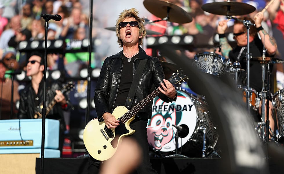 Green Day Super Bowl Kickoff setlist
