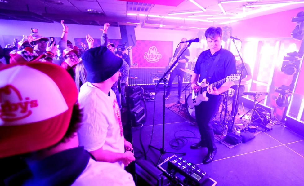 Jimmy Eat World Just Performed At An Arby's In Florida Last Night