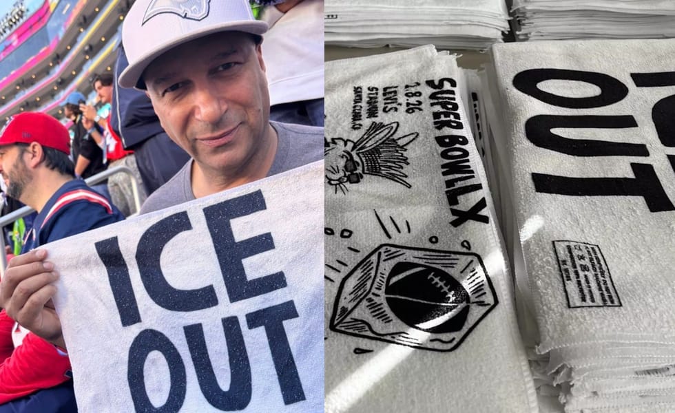 Tom Morello ICE protest Super Bowl