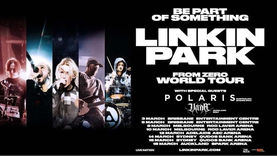 Linkin Park From Zero Tour Australia 2026